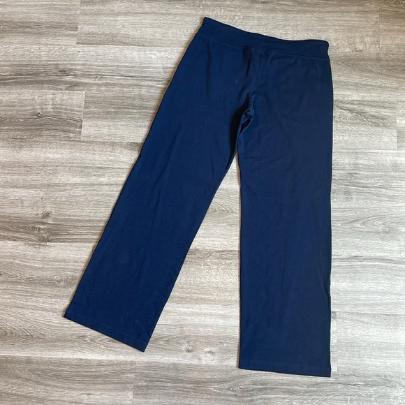 NEW Danskin Now navy blue petite relaxed pants - Picture 3 of 4